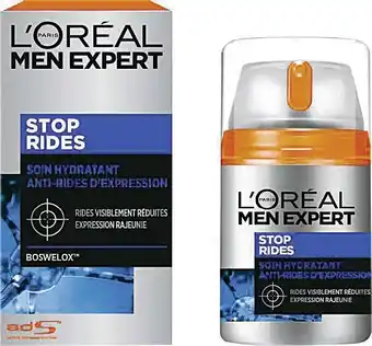 Casino Supermarchés Soin anti-rides d’expression Stop Rides MEN EXPERT offre