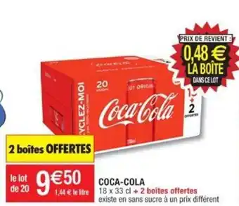 Cora x Carrefour Coca-Cola offre