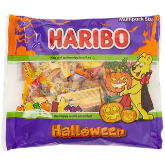 Action Sachet à distribuer haribo halloween offre