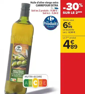 Carrefour Carrefour extra huile d'olive vierge extra offre