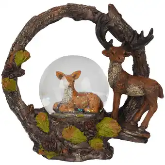 Boule à neige avec animaux