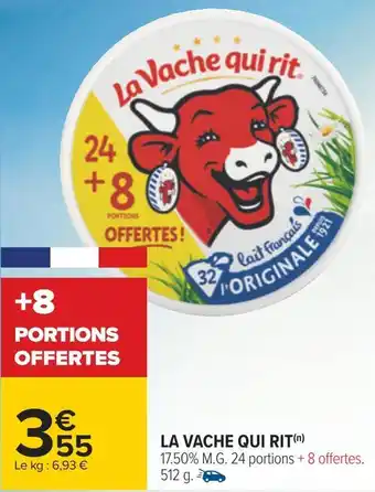 Carrefour La vache qui rit offre