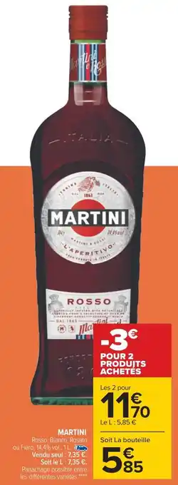 Carrefour Martini martini offre