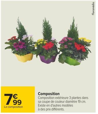 Carrefour Composition offre