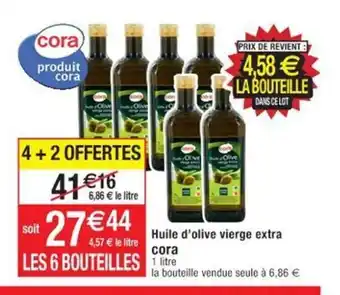 Cora x Carrefour Huile d'Olive Vierge Extra Cora offre