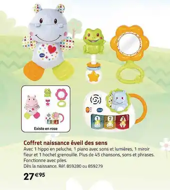 Casino Supermarchés Coffret naissance éveil des sens offre