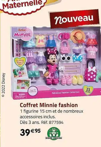 Casino Supermarchés Coffret minnie fashion offre