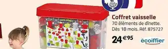 Casino Supermarchés Coffret vaisselle écoiffier offre