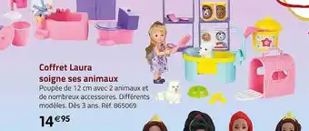 Casino Supermarchés Coffret laura soigne ses animaux offre