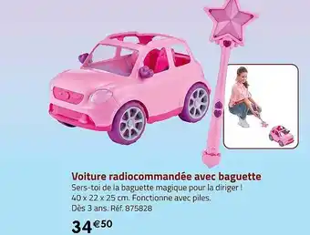 Casino Supermarchés Voiture radiocommandée avec baguette offre