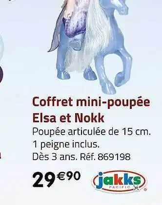 Casino Supermarchés Coffret mini-poupée elsa et nokk offre