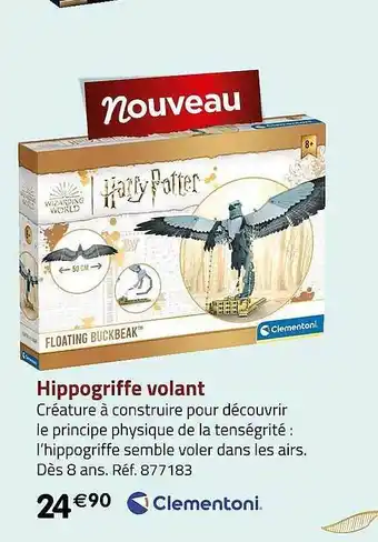 Hippogriffe volant clementoni
