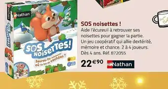 Sos noisettes! nathan