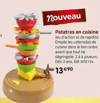 Patatras en cuisine