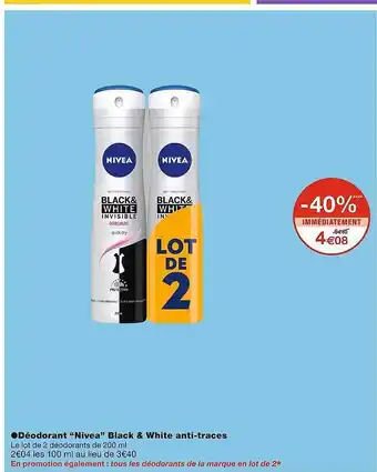 Monoprix Déodorant offre