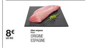 Monoprix Filet mignon offre