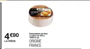Monoprix Camembert au four offre