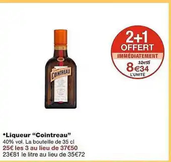 Monoprix Liqueur offre