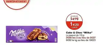 Monoprix Cake & choc offre