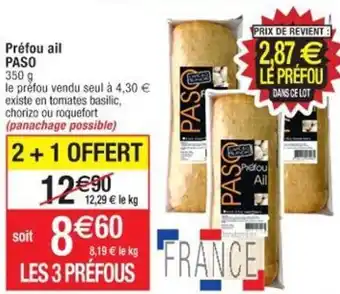 Cora x Carrefour Préfou Ail Paso offre