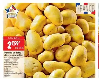 Cora x Carrefour Pomme De Terre De Consommation offre