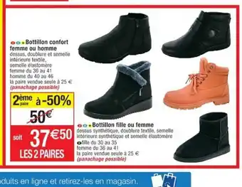 Cora x Carrefour Bottillon Fille Ou Femme offre