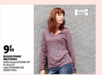 Auchan Blouse femme inextenso offre