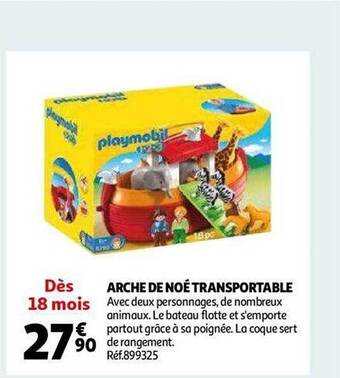Auchan Arche de noé transportable offre
