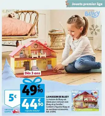 Auchan La maison de bluey offre