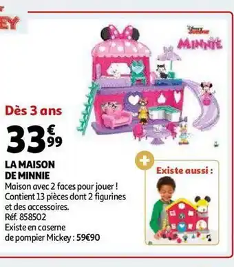 Auchan La maison de minnie offre