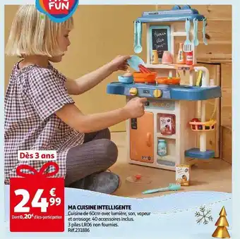 Auchan Ma cuisine intelligente one two fun offre