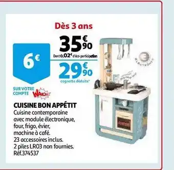 Auchan Cuisine bon appétit offre