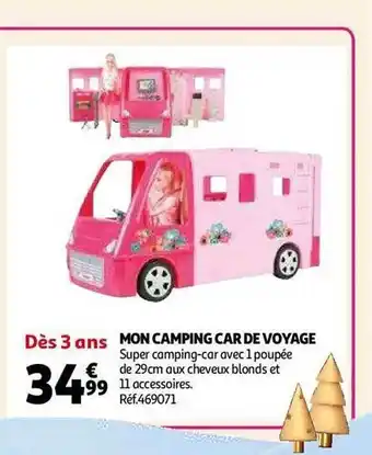 Auchan Mon camping car de voyage offre