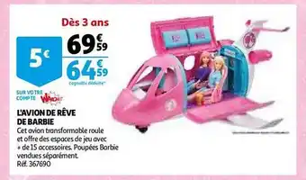 L'avion de rĂȘve de barbie