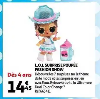 Auchan L.o.l. surprise poupée fashion show offre