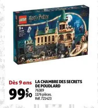 Auchan La chambre des secrets de poudlard offre