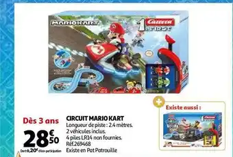Auchan Circuit mario kart offre
