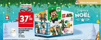 Pack de démarrage les aventures de luigi