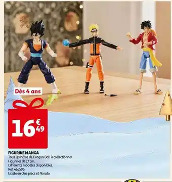 Auchan Figurine manga offre