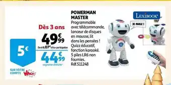 Auchan Powerman master offre