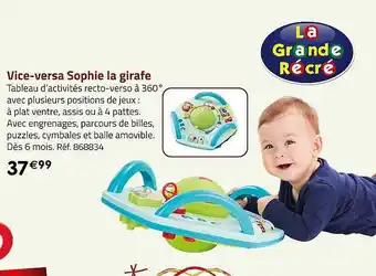 Vice-versa sophie la girafe