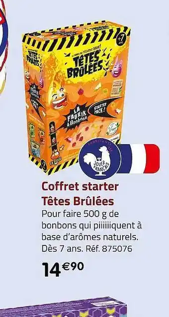 Casino Supermarchés Coffret starter têtes brûlées offre