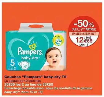 Monoprix Couches offre
