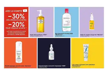 Monoprix Huile démaquillante offre