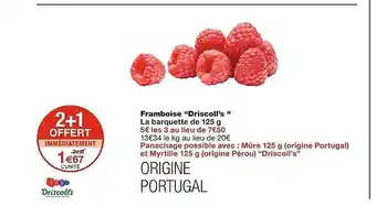 Monoprix Framboise offre