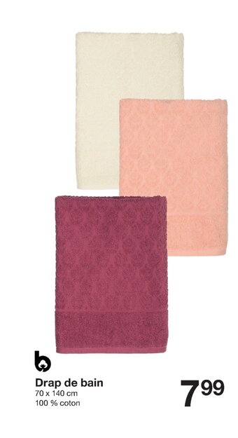 Zeeman Drap de Bain offre