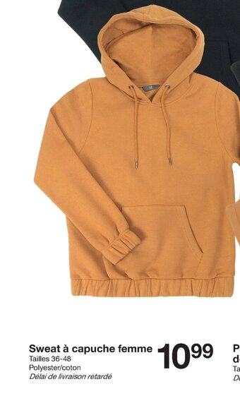 Zeeman Sweat à Capuche Femme offre