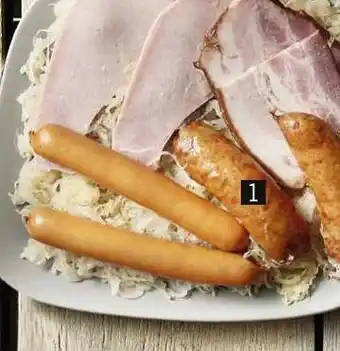 Géant Casino Choucroute garnie offre