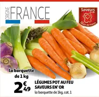 Auchan Légumes pot Au Feu Saveurs En Or offre