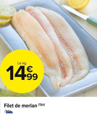 Carrefour Market Filet de merlan offre